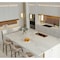 Z-Lite Savanti Pendant, 1-Light, 18 In.W x 19.5 In.H, Modern Gold/White Opal 7507-18MGLD - alternate 3